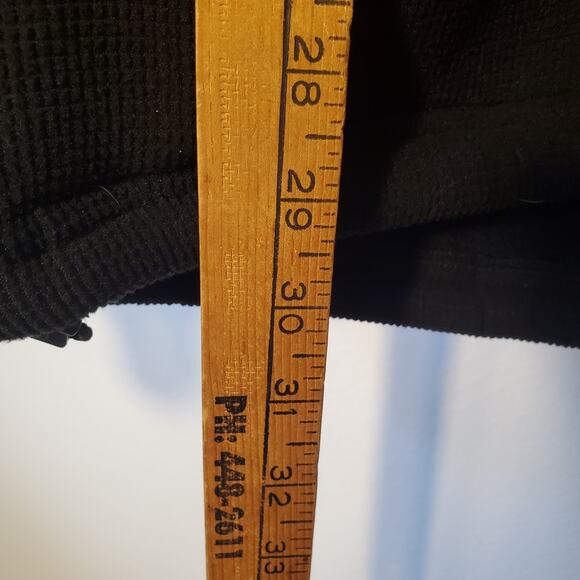 Volcom Full Zip Jacket Mens Size XL Black Fleece Lined Hooded Earth Tripper - Picture 14 of 15